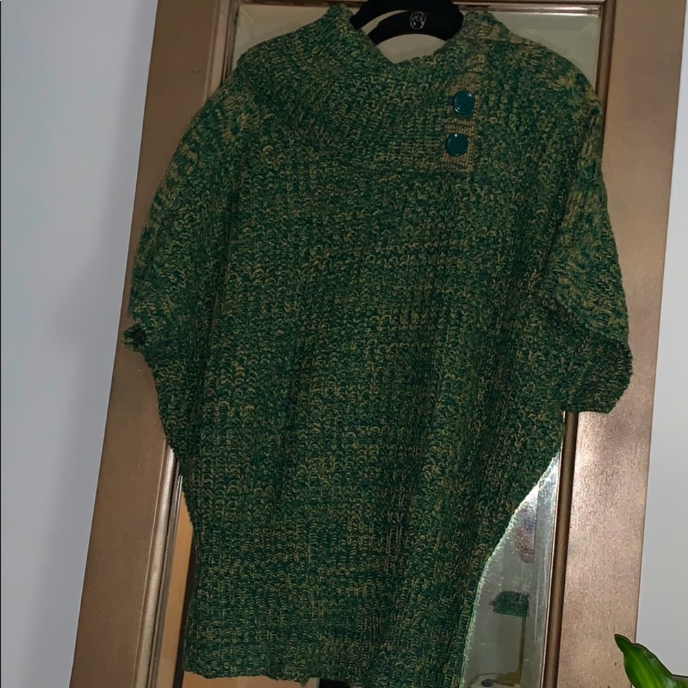 Poncho sweater